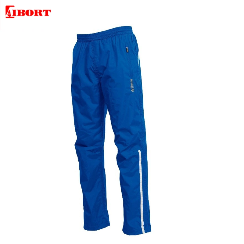 Aibort 100% Polyester Breathable Unisex Tracksuit Pant with Custom Logo (T-JK-14)