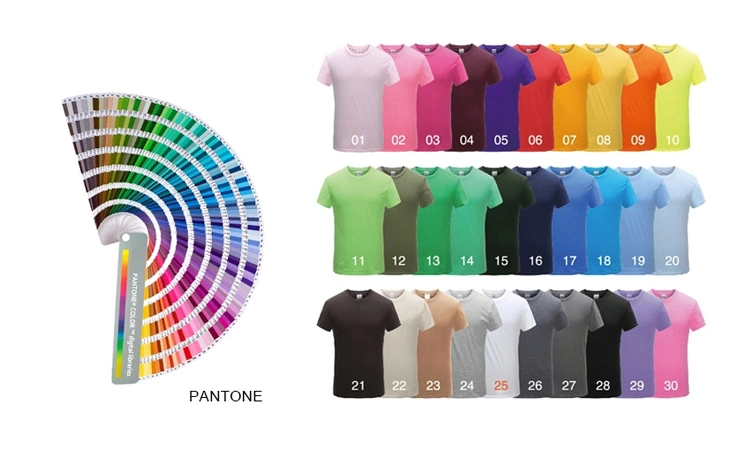 Mens Plain Blank 100% Cotton Crew T Shirts High Quality T-Shirts Custom Logo Printing Tshirts