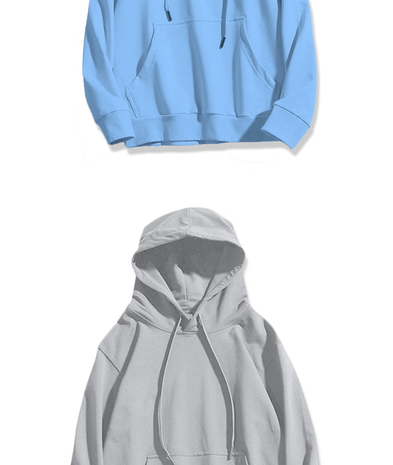 Casual Drawstring Hooded Sweatshirt Unisex Sports Hoodie Mens Pullover Sweats