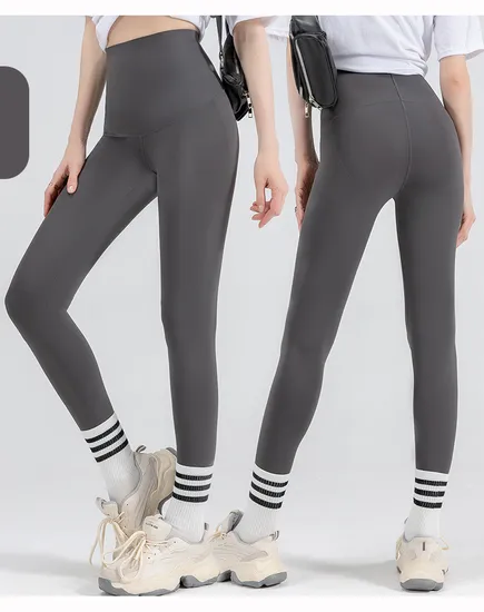 Fsl2756 Woman Sports Wear High Waist Pants Active Fitness Tights Gym Yoga Leggings Butt Lifting Sports Pants Leggings 