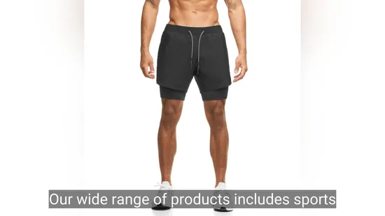 OEM Men′s Multi Functional Running Fitness Gym Loose Active Athletic Woven Pocket Sports Shorts 