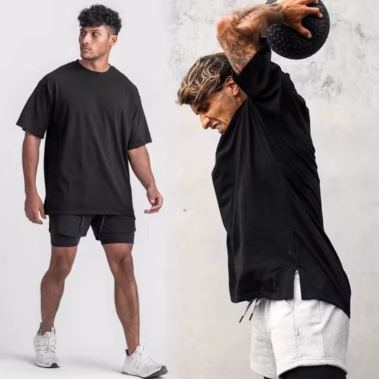 Wholesale Casual Loose Fit Basic Style Cotton T