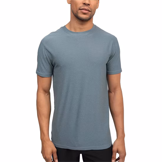 Wholesale Custom Lightweight Breathable Sports Tee Athletic Gym Workout Short Sleeves Mens T Shirt
