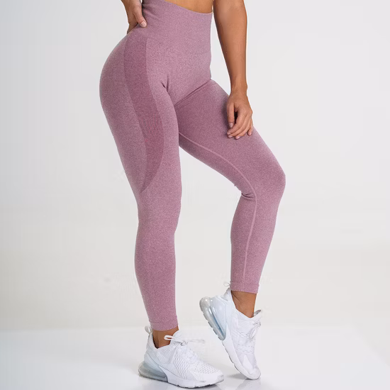 Factory Wholesale Crescent Seamless Sports Pants Tights Activewear Sports Wear Gym Clothing Apparel Yoga Leggings