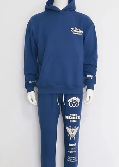 Hot Sale Black Color Track Zip Mens Jogger Pants with Custom Logo 