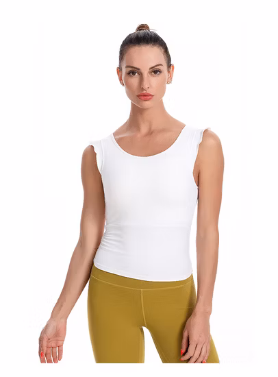Top Sale Woman Fitness Yoga Wear Substantial Sportswear Tank Top Singlet