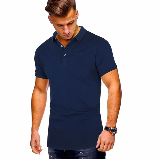 OEM Wholesale Custom Logo Plain Blank Gym Clothes Quick Dry Fit Shirts Original Cotton Polo T Shirt for Men