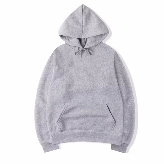80% Cotton 20% Polyester Mens Pullover Sweatshirts Hoodies