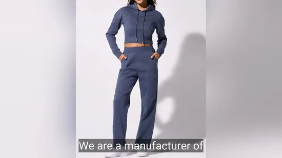 New Design Comfortable Soft Casual Gym Wear Female Fitness Yoga Hoodies Sweatshirt for Women 