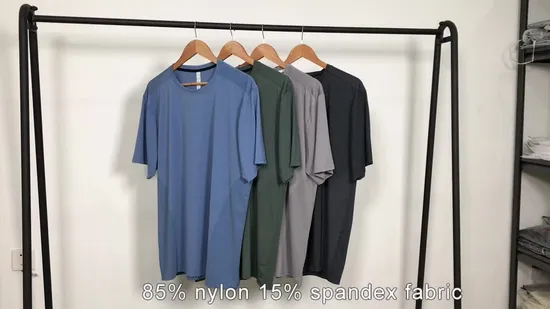 Custom Slim Fit Fitness Sportswear Wholesale Men Training Wear Gym Short Slevve Running Quick Dry T Shirt 