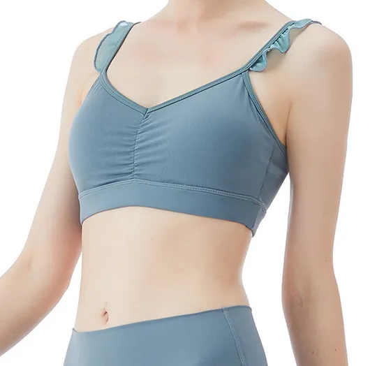 Women Sports Fitness Clothing 2 Piece Workout Set Patchwork Gym Yoga Wear 