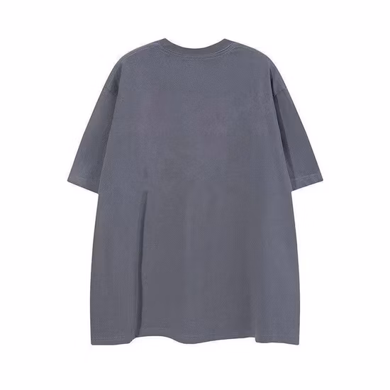 Letter T Shirt Short Sleeve Round Neck Men Women Hip Hop T Shirts
