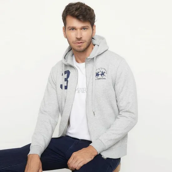 Mens Casual Printed Zipper Cardigan Hoodies 