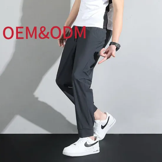 Dry Fit Windbreaker Track Pants Sport Running Jogger Wide Leg Pants Summer 